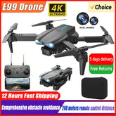 E99 Pro 6K HD Drone Quadcopter with Remote Control